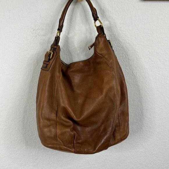 PRADA Cervo Antik Hobo Cammello Sfumato Large - Picture 9 of 12